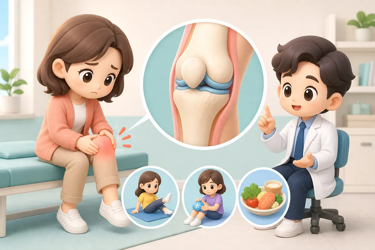 "무릎이 계속 아픈데, 결국 수술밖에 없나요?" 수술 전에 반드시 확인해야 할 것들