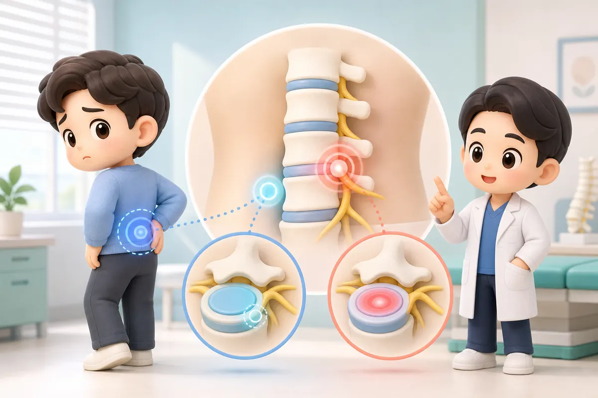 신경 옆에 약을 넣는 시술과 디스크 속으로 들어가는 시술, 무엇이 갈리는가