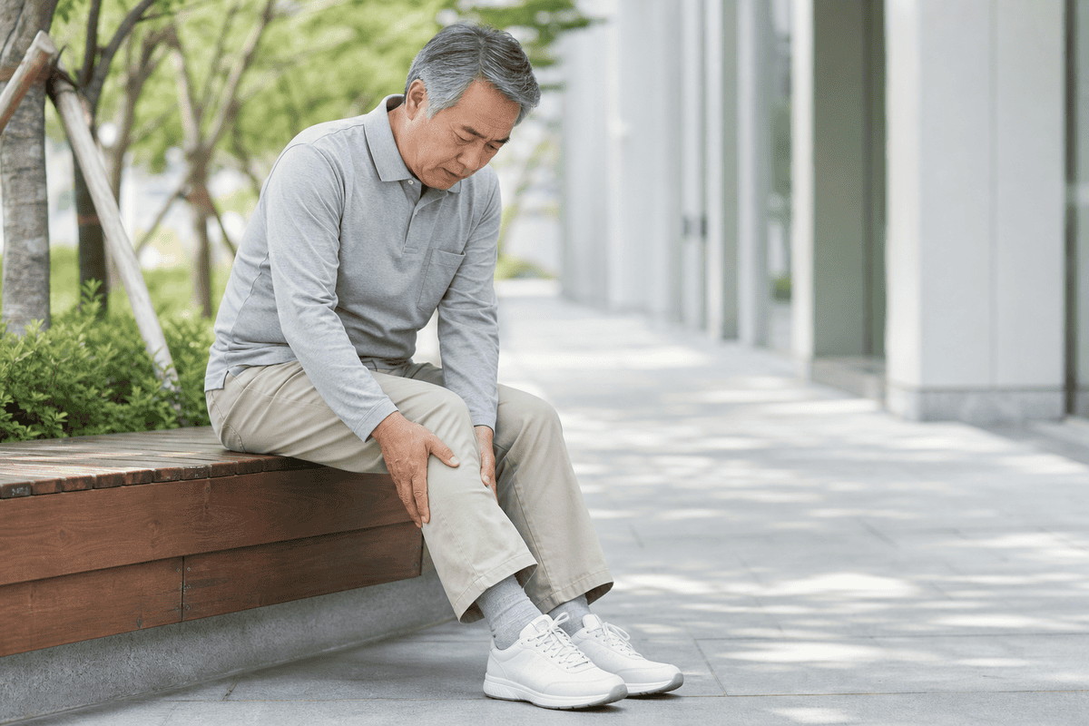 "조금만 걸으면 다리가 터질 것 같아요" — 앉아서 쉬면 낫는 다리 통증, 척추관협착증이 보내는 경고