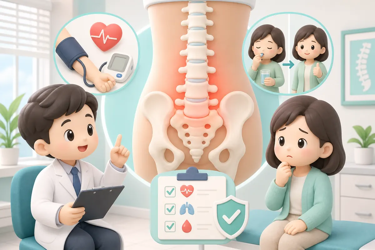 "혈압약 먹는데 허리 시술 받아도 되나요?" 통증 시술 전 내과에서 챙기는 것들