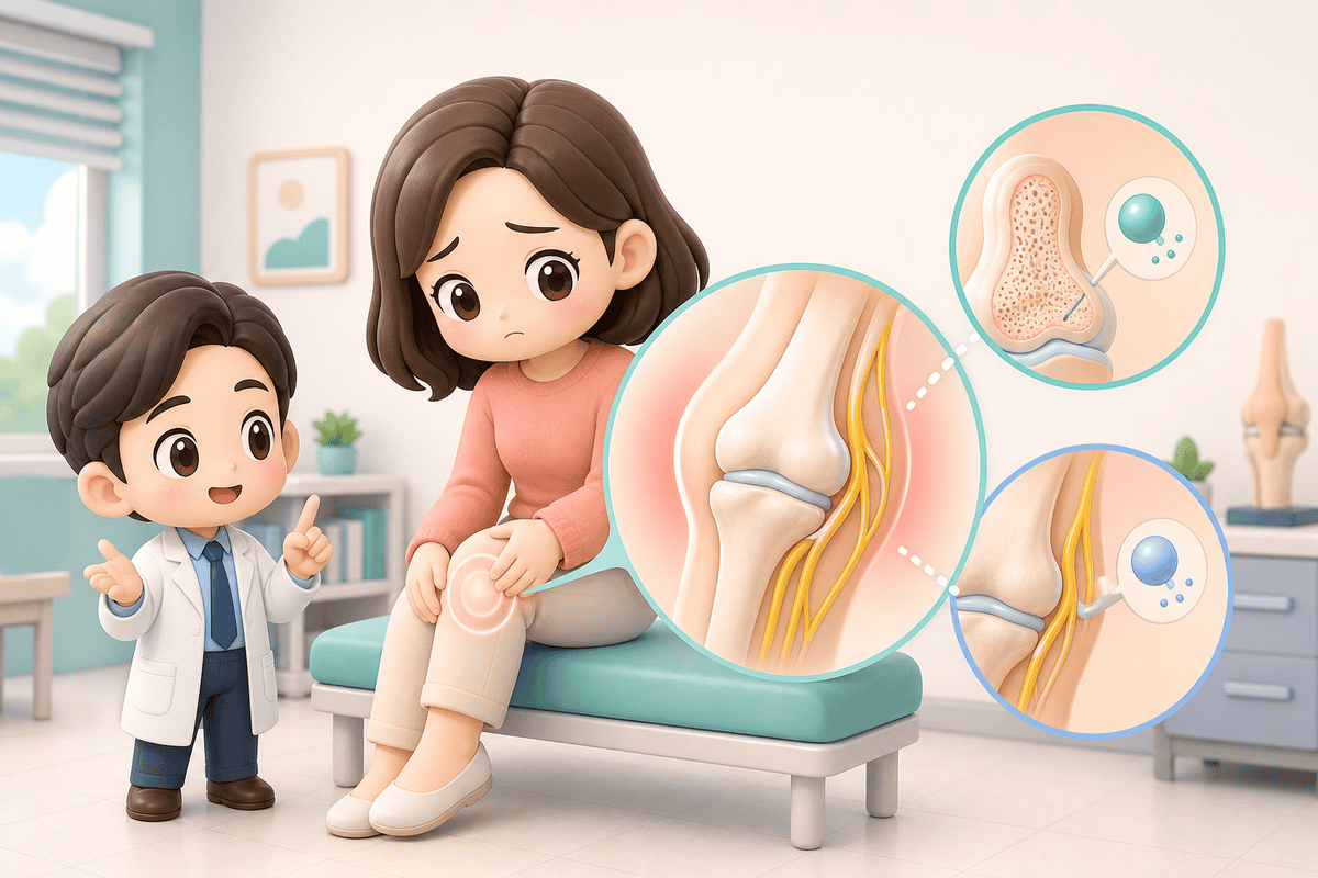 "뼈주사랑 신경차단술이 같은 거 아닌가요?" 이름은 비슷해도 이렇게 다릅니다
