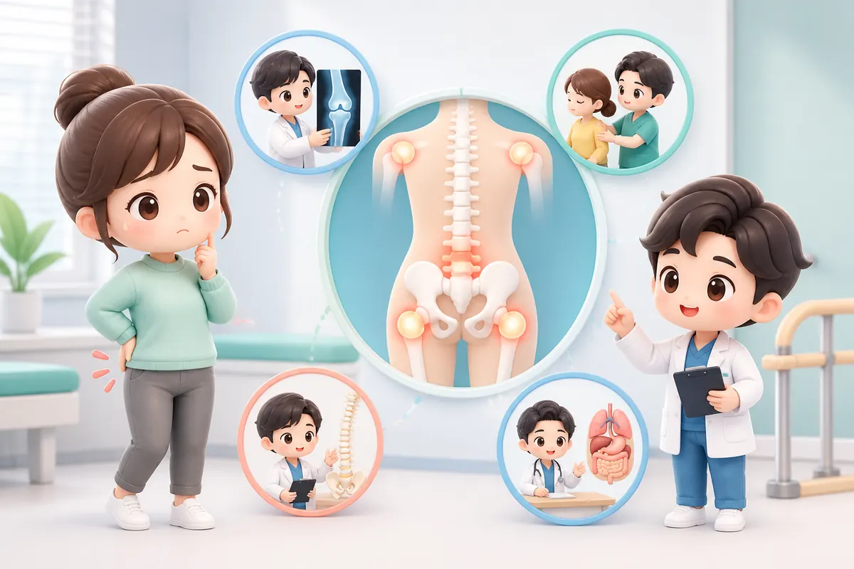 정형외과·마취통증의학과·재활의학과·내과가 한 곳에, 접수 전 확인할 3가지
