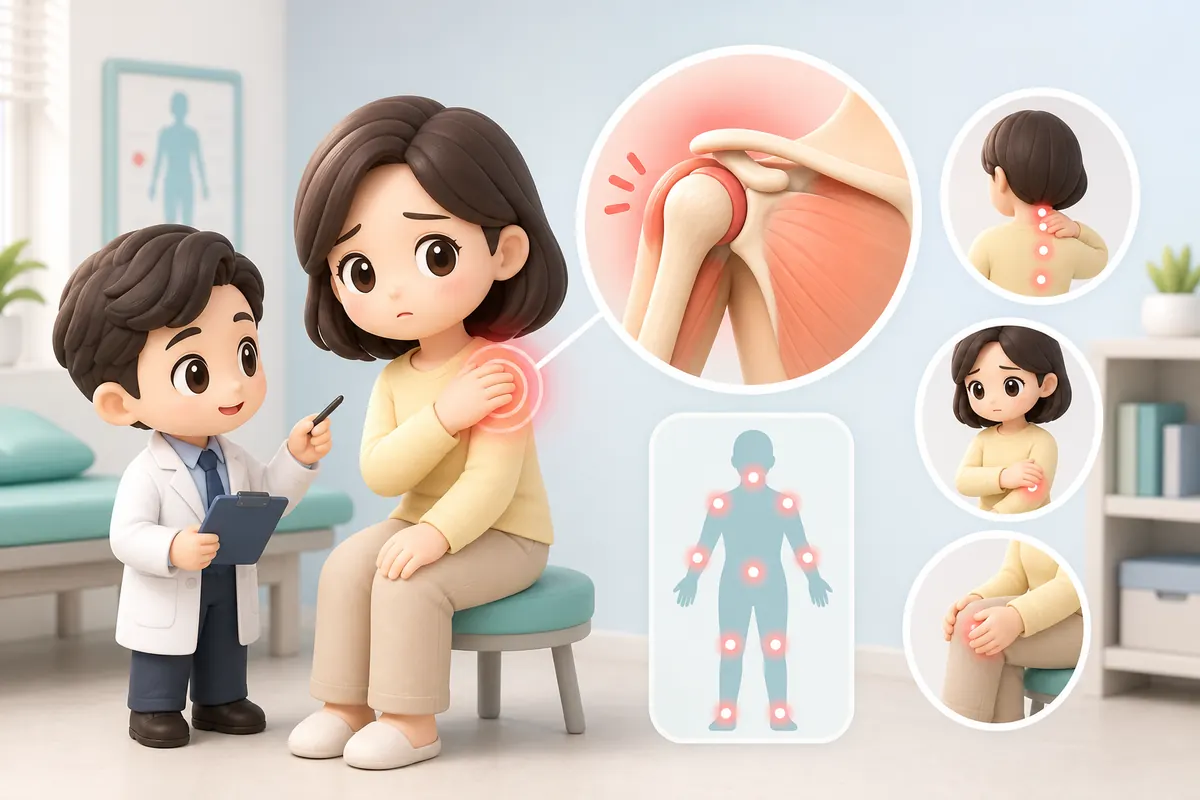"이 병원 저 병원 검사만 또 하고 왔어요" — 복합 통증, 한곳에서 이어 보면 뭐가 다를까