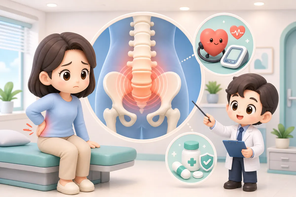 "허리 주사 맞으러 왔는데 혈압약도 챙겨야 하나요?" 통증 치료와 내과 관리를 함께 보는 이유